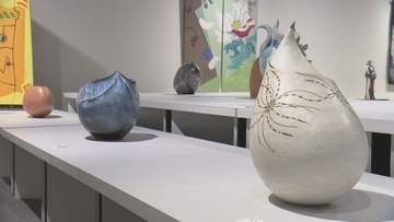 陶器や染物など約150点…全国の工芸作家たちの作品を集めた『日本新工芸展』始まる 松坂屋美術館で6/28まで
