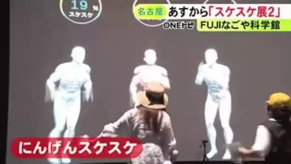 自分の体が透けているように…人気の展覧会『スケスケ展2』18日から名古屋で3年ぶり開催 土の中の世界の紹介も