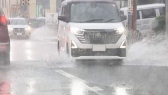 1時間に77ミリの非常に激しい雨も…東海3県で非常に激しい雨 三重県四日市市と鈴鹿市にレベル4土砂災害危険警報