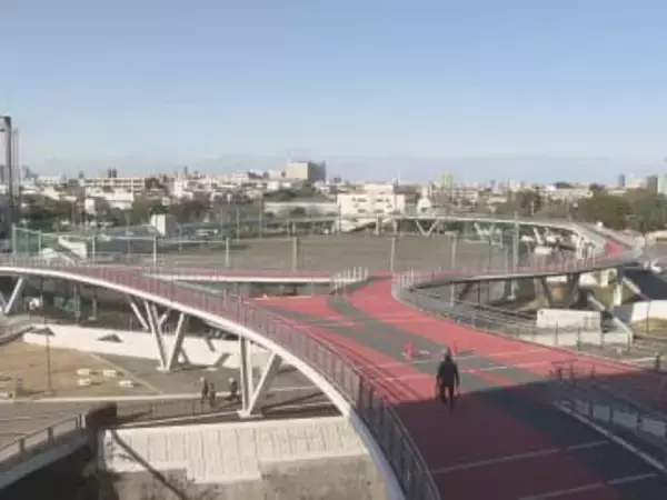 パロマ瑞穂スタジアムから山崎川をまたぐ8の字型回廊『MIZUHO−LOOP』イベントない時は市民に開放予定