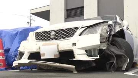 パトカーから逃走した車が空き家に衝突 トルコ国籍の運転手を警察官の胸ぐら掴んだ公務執行妨害の疑いで逮捕