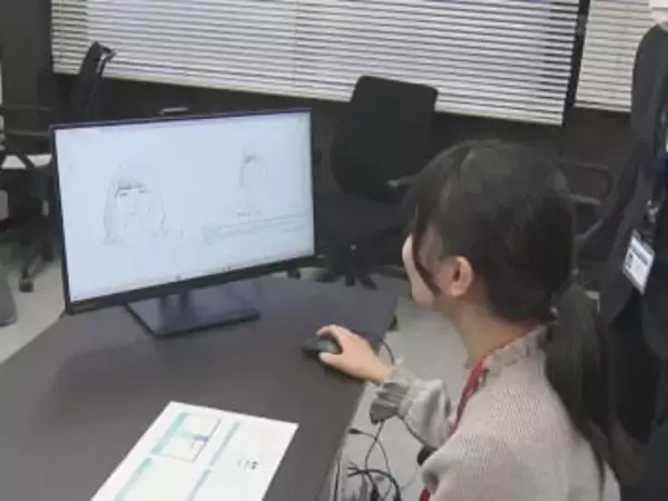 年代や顔の特徴など選び作成…『捜査用似顔絵AIシステム』の体験会 愛知県警がNTTデータなどと共同開発中