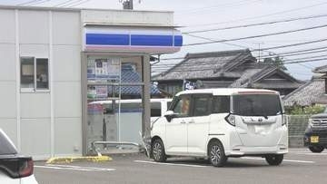ローソンに65歳男性が運転する車が突っ込む 当時の状況について「よく覚えていない」ペダル踏み間違えたか