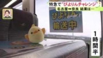 近鉄特急「ひのとり」で“チャレンジ成功”なるか…名古屋の人気スイーツ『ぴよりん』奈良で初めて販売 360ぴよの命運は