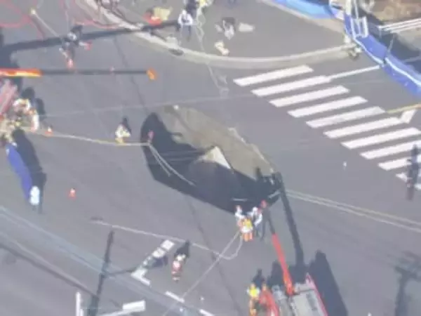 埼玉県での陥没事故受け…愛知県が道路の空洞調査へ 県管理の全区間約4600kmを5年かけて調べる予定