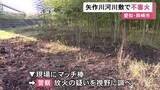 「市内で不審火相次ぐ…愛知県岡崎市の河川敷で枯れ草など燃える 現場にマッチ棒が落ちていて放火の疑いも」の画像1