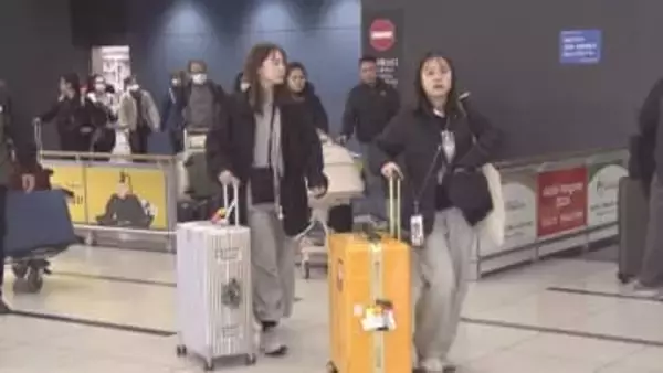 高速道路では13キロの渋滞も…最大9連休となった年末年始 中部空港で帰国ラッシュ 台湾などから1日で約8000人