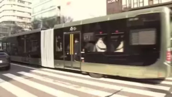 始発に合わせ60人以上が列つくる…名古屋駅〜栄を連結バスで結ぶ『SRT』運行開始 大人210円・子供100円