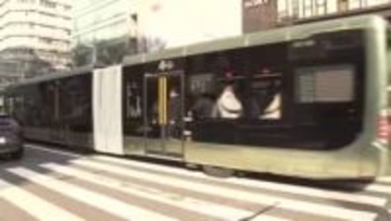 始発に合わせ60人以上が列つくる…名古屋駅〜栄を連結バスで結ぶ『SRT』運行開始 大人210円・子供100円