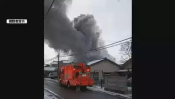 安曇野市で店舗兼住宅を焼く火事　焼け跡から１人の遺体　住人の40代男性と連絡取れず　警察身元の確認進める【長野】