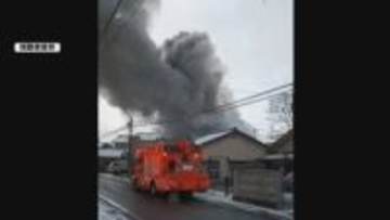 安曇野市で店舗兼住宅を焼く火事　焼け跡から１人の遺体　住人の40代男性と連絡取れず　警察身元の確認進める【長野】