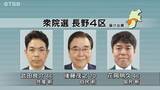 「【特集・信州の衆院選】長野４区…与野党三つどもえ　自民前職に野党の新人２人が挑む【長野】」の画像1