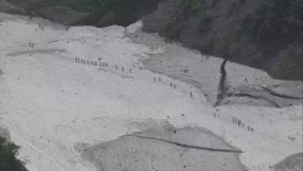 北アルプス白馬岳大雪渓で登山中に遭難　50代とみられる男性死亡　標高約2700メートル付近の現場は吹雪か【長野】