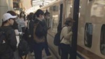 信州の思い出胸に…JR長野駅Uターンラッシュピーク　北陸新幹線上り自由席の乗車率105%の列車も【長野】