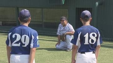 「将来につながることもたくさん教えてもらった」元プロ野球選手たちが信州球児を指導　長野市で野球教室【長野】