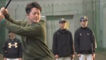 横浜DeNAの牧秀悟選手が打撃のこつを伝授　第一線で活躍する選手やコーチなどを招いた野球教室【長野】