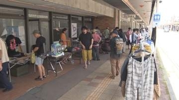 【特集】北アルプスの玄関口・大町市ににぎわいを　シャッター目立つ商店街にアウトドアショップ集合　2日間で3000人以上が来訪　地元の商店も期待寄せる　「こんなすてきな街ならここから山に登るという状況を作りたい」【長野】
