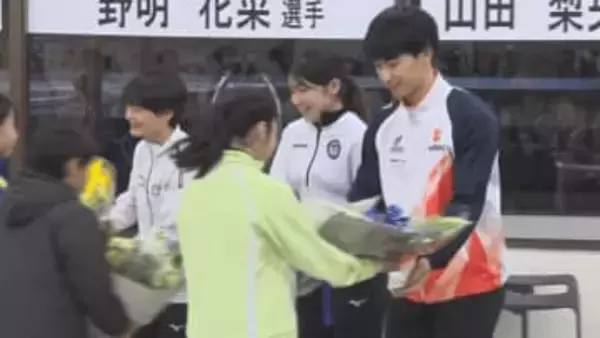 「胸を張って頑張ったと言えるように全力を」冬季五輪出場へ諏訪地方ゆかり3選手の壮行会【長野】