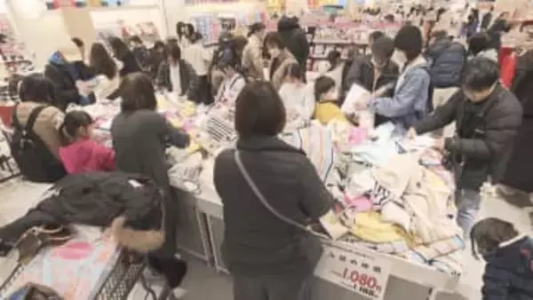 【特集】日の出前から行列　密着！信州の初売り2026　夢とお得が詰まった新年最初のお買いもの争奪戦【長野】