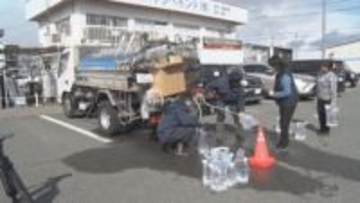 長野市で濁り水が発生　老朽化した水道管の交換作業中　業者が誤って仮設の配水管を重機で破損