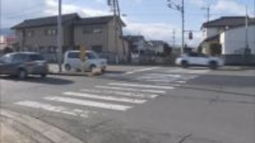 須坂市で重傷ひき逃げ事件　中型トラックが横断歩道を歩いていた男性をはねる　頭の骨を折る大けが　トラックを運転していたとみられる男性から事情聴く【長野】