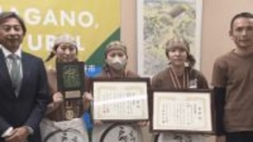 全国高校生そば打ち大会　吉田高校戸隠分校「そば部」が連覇報告【長野】