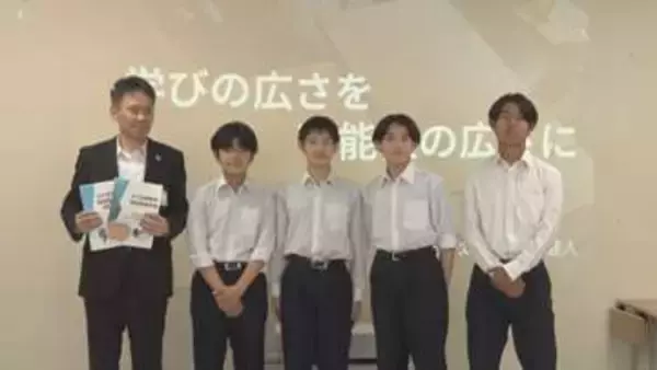 中学生が教育長に直談判「プリントとタブレットを机に縦に置きたい」机拡張パーツの導入求める【長野・松本市】