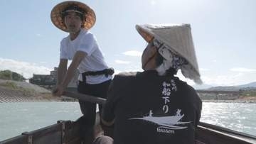 夢は「竹いかだで天竜川を下ること！」天竜川の舟下り　船頭目指して特訓中　大阪府出身・地域おこし協力隊の24歳
