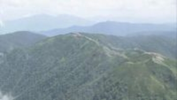 雪渓に足を滑らせ約400～500ｍ滑落…61歳女性が死亡　助けに向かった男性もけが【北アルプス蝶ヶ岳】