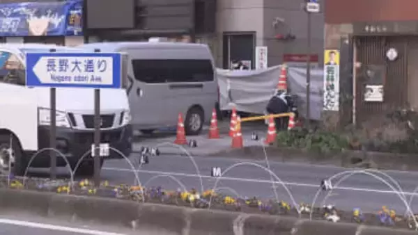 【続報】ごみ収集車が大通りからバックで入りひいたか…運転手から事情聴く　長野駅近く死亡ひき逃げ事件とみて捜査【長野】