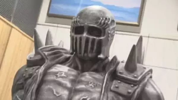 人気漫画「北斗の拳」ジャギの胸像が帰国   フランス・パリの展示会に出展    日本のモノづくり技術を海外PR