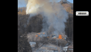 ３連休初日に温泉街近くで山林火災　たき火の火が燃え広がったか…消火活動続く【長野県上田市・２１日午後８時現在】