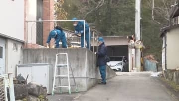 佐久市の市道で70代男性死亡　数100メートル離れた場所にも血痕　警察が事件と事故の両面で捜査【長野】