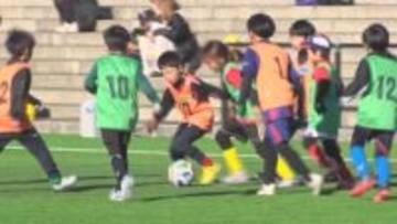 大きな夢を描いて…長野県ゆかりのJリーガーによるサッカー教室