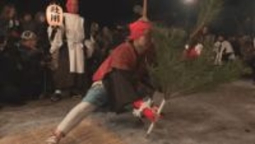 夜を徹して一年の豊作祈る「新野の雪祭り」小学生や若い世代の姿も　伝統つなぐ【長野】