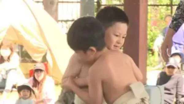 【こどもの日】悔し涙も…小さな力士の真剣勝負　「すもう大会」年少から小学6年生まで約120人が出場　70年以上続く伝統行事【長野・上田市】