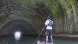 「迫力の岩肌に…緑に囲まれたトンネル　信州この夏のおすすめスポット　SUPで2時間の水上ツアー　体を動かしたら長野市信州新町のソウルフードを【長野】」の画像1
