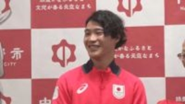 【五輪】クロスカントリースキーで3種目に出場　山ノ内町出身・馬場直人選手が中野市長に結果報告「日本のクロカン界に名前を残せるように」４年後の活躍誓う