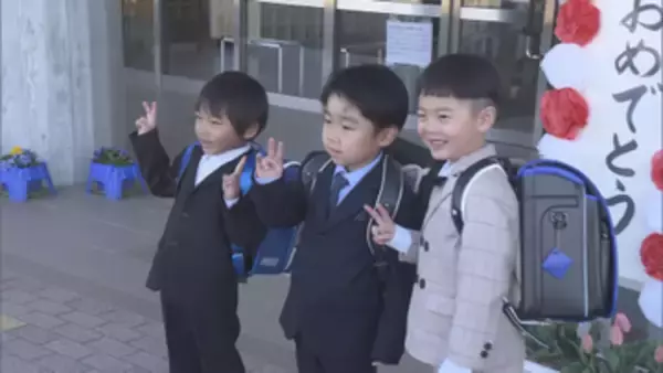 「知らない人も多くて緊張するけど…楽しみたい」小学校再編　大町市の大町北部小学校で開校式　全校児童533人が新たな学びやで学校生活スタート【長野】