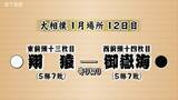 「【大相撲1月場所・12日目】御嶽海は翔猿との一番　「寄り切り」で敗れ7敗目」の画像1