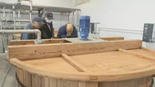 地元産の二条大麦を使ってウイスキーの仕込み　3年以上熟成し販売へ【長野・宮田村】