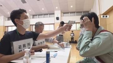 本格的な出水期前に訓練　長野市職員が避難所の開設や運営　マニュアルを基に手順確認【長野】