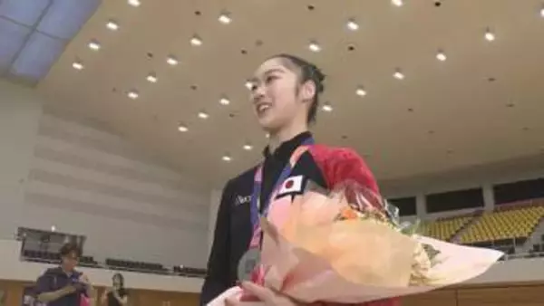 ロス五輪へ｢もっと上を目指す｣新体操・花村夏実選手が地元・松本へ…世界選手権で「銀」【長野】