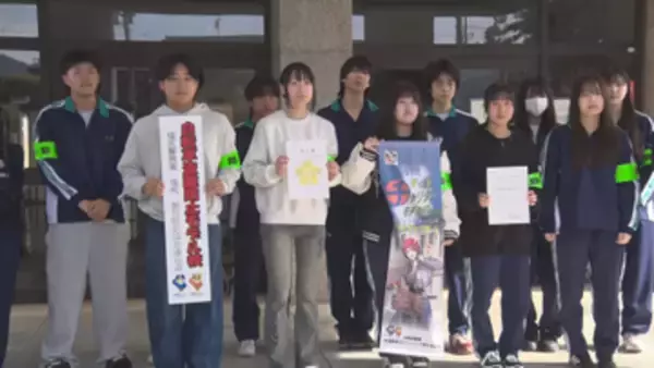 高校生が自転車の盗難防止や交通安全を呼び掛け　自転車の「青切符」運用開始から2週間余「ながらスマホ」で16人摘発うち2人高校生【長野】