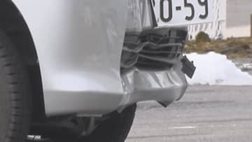 ドラッグストアにワンボックスカーが突っ込む　店内にいた女性客（58）が搬送けが【長野】