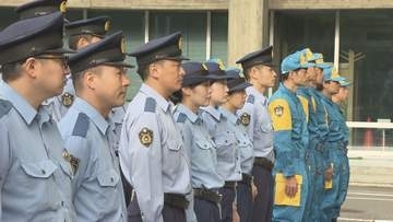 熊本地震支援　被災地のパトロールを行う警察官派遣　犯罪の未然防止活動などにあたる【長野】