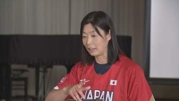 「挑戦することの大切さ」伝える　小学校で特別授業　ソフトボール元日本代表の五輪メダリスト坂井寛子さんが体験語る【長野市】