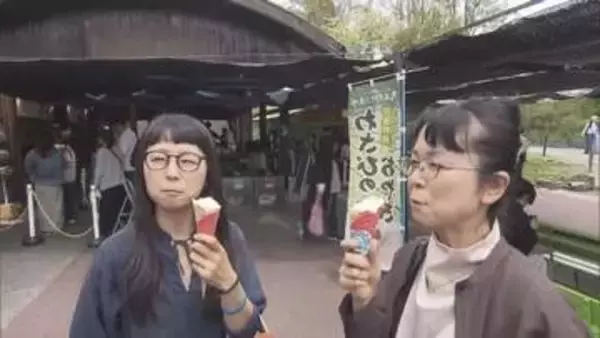 【5連休最終日】大王わさび農場もにぎわい　湧き水で育つワサビを見ながら散策　生ワサビをトッピングしたソフトクリームも人気【長野】
