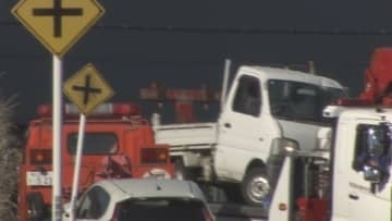 車同士が出合い頭に衝突　軽トラック運転の43歳男性が死亡　長野・安曇野市
