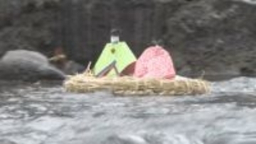 3月3日は桃の節句・ひな祭り　悩みや災いをひな人形に託してはらい流す「かなんばれ」　長野・北相木村